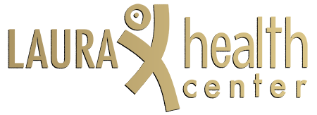 Laura health center logo
